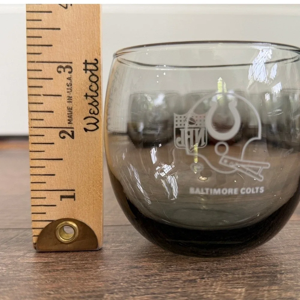 NFL Baltimore Colts Rocks‎ Glasses Smoky Grey
